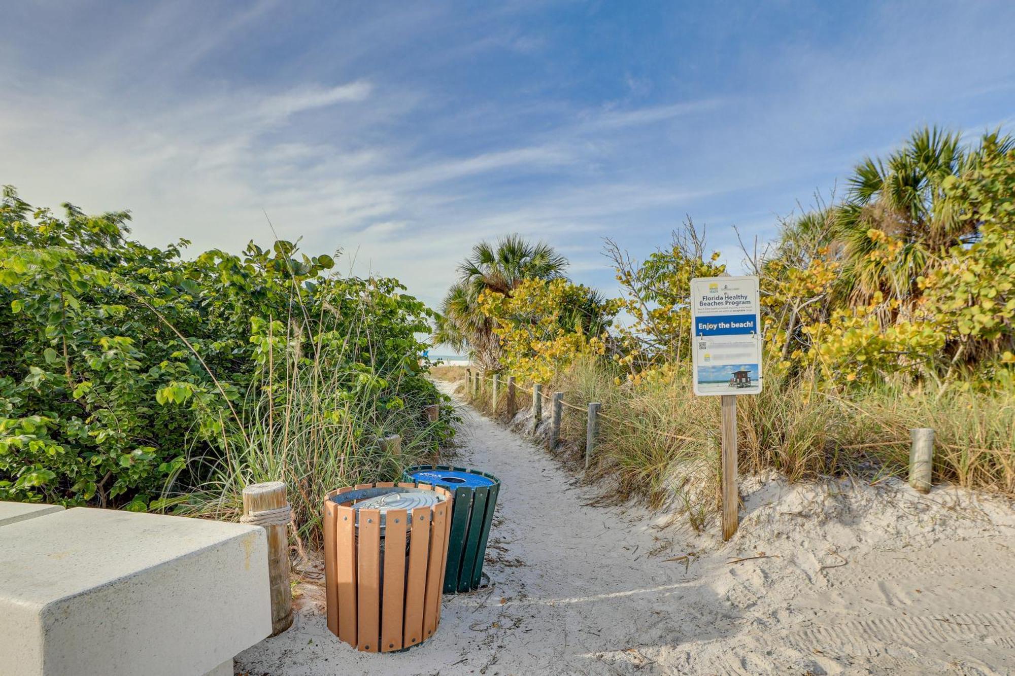 Beachfront Siesta Key Condo With Pool Access! ภายนอก รูปภาพ